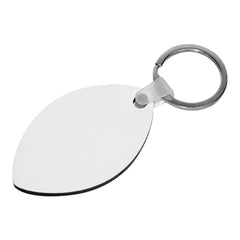 Football Hardboard Keychain Sublimation Blank