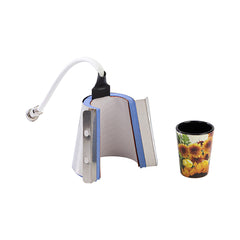 1.5 oz Shot Glass Tumbler Heat Press Attachment
